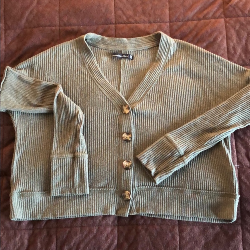 A&F Cropped Sweater Top